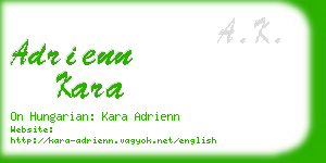 adrienn kara business card